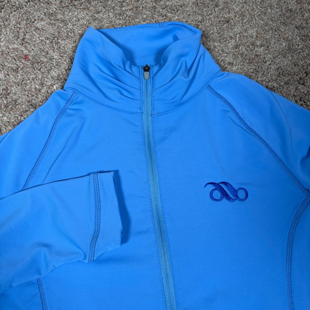 Peter Millar Women's Blue Full Zip‎ Jacket UPF 50+ Sun Protection Size S